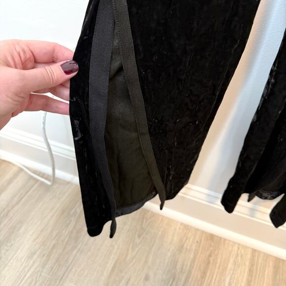 Free People We Are HAH Jump On It Velvet Jumpsuit In Black Size XS New - Picture 9 of 14